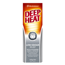 Load image into Gallery viewer, Deep Heat Low Odour Relief 100g