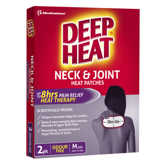 Deep Heat Neck & Joint Heating Patches 2pk