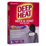 Deep Heat Neck & Joint Heating Patches 2pk