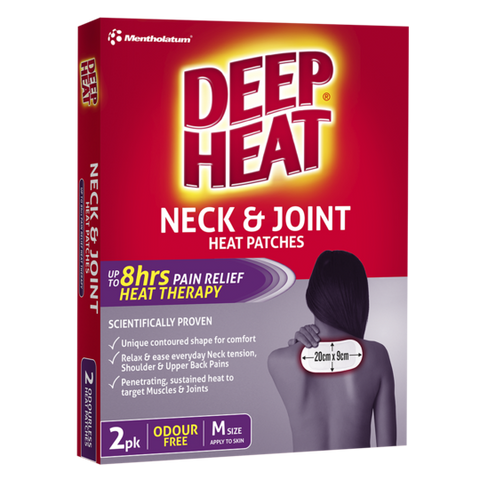 Deep Heat Neck & Joint Heating Patches 2pk