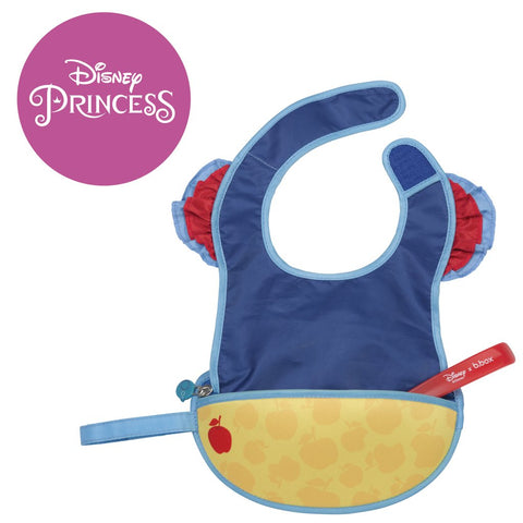 B.Box Travel Bib + Flexible Spoon Disney - Snow White