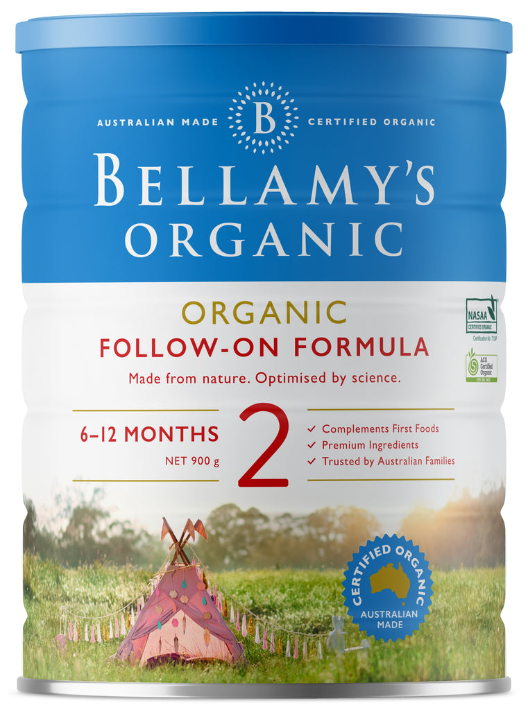 Bellamy's Organic Step 2 Follow On Formula 6 - 12 Months 900g