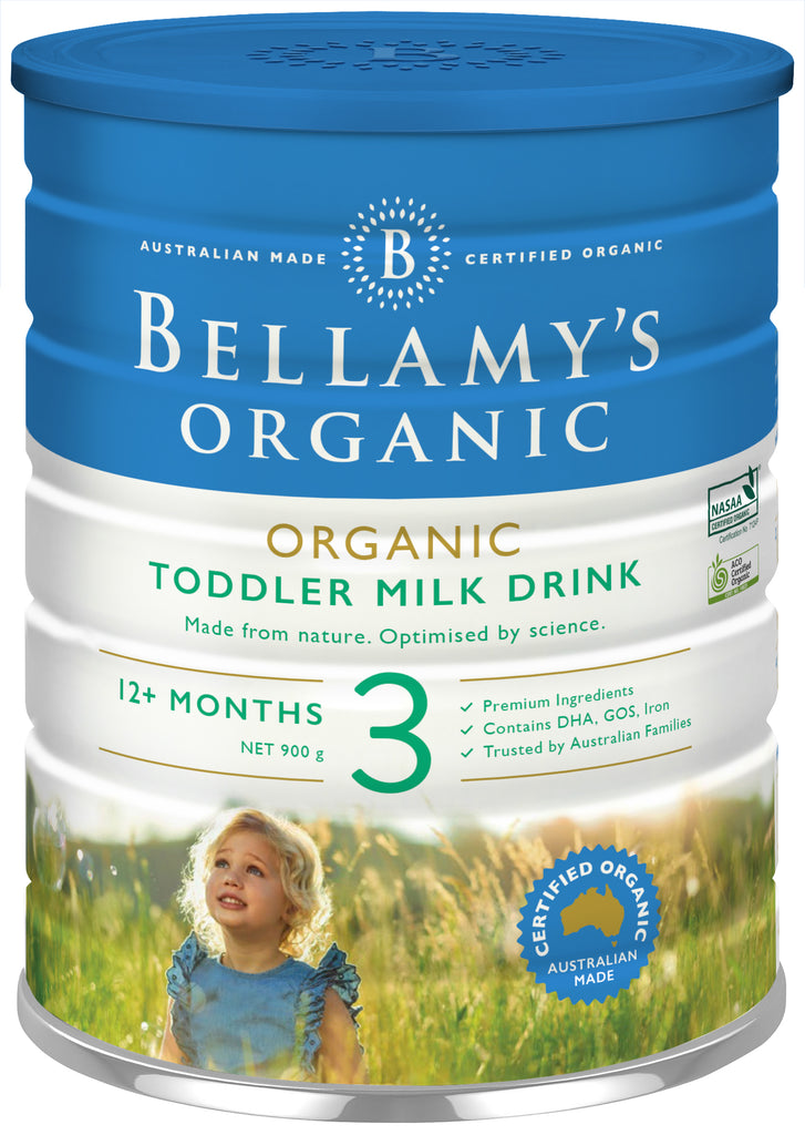 Bellamy's Organic Step 3 Toddler Milk Drink 12 Months - 3 Years 900g