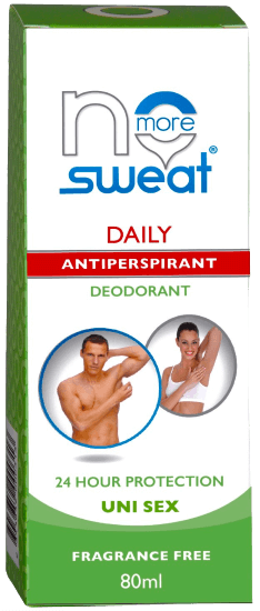 No More Sweat Daily Antiperspirant Deodorant 80mL