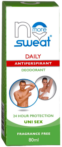 No More Sweat Daily Antiperspirant Deodorant 80mL
