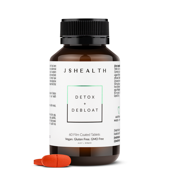 JSHEALTH Detox + Debloat Formula 60 Tablets