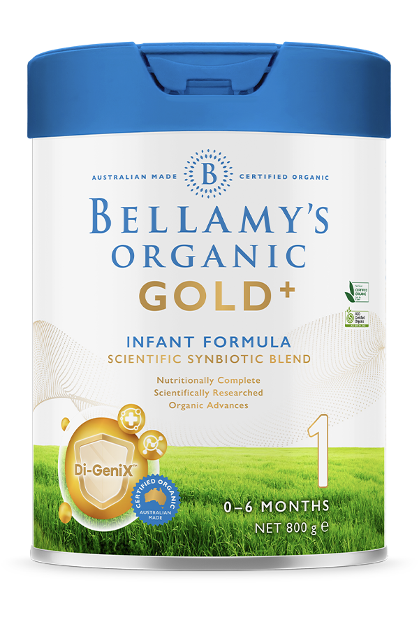 Bellamy's Organic Gold+ Step 1 Infant Formula 0 - 6 months 800g (expiry 9/24)