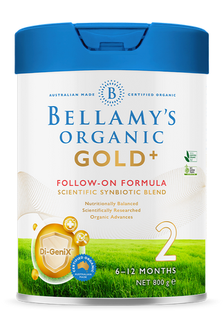 Bellamy's Organic Gold+ Step 2 Follow-On Formula 6 - 12 months 800g (Expiry 08/2024)