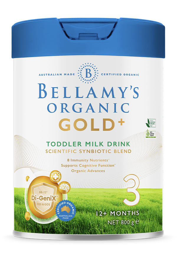 Bellamy's Organic Gold+ Step 3 Toddler Milk Drink 12+ months 800g (Expiry 08/2024)