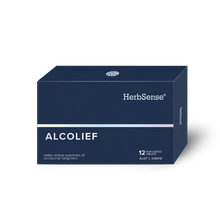 Load image into Gallery viewer, Herbsense Alcolief 12 Film Coated Tablets
