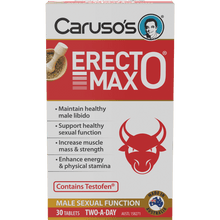 Load image into Gallery viewer, Caruso&#39;s Natural Health ErectOmax 30 Tablets