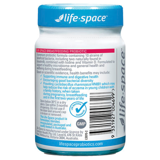 Life-Space Probiotic for Breastfeeding 50 capsules