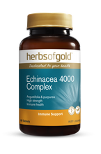Load image into Gallery viewer, Herbs of Gold Echinacea 4000 Complex 60 Tablets