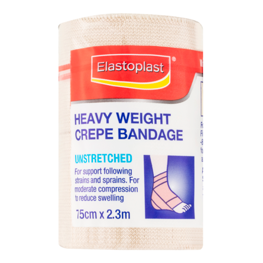 Elastoplast Bandage Crepe Unstretched 7.5cm x 2.3m