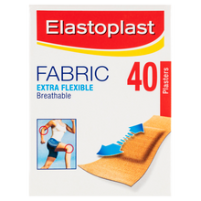 Load image into Gallery viewer, Elastoplast Fabric Extra Flexible Breathable Plasters 40 Strips