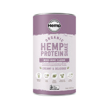 Load image into Gallery viewer, Essential Hemp Organic Hemp Protein Shake Mixed Berry 420g