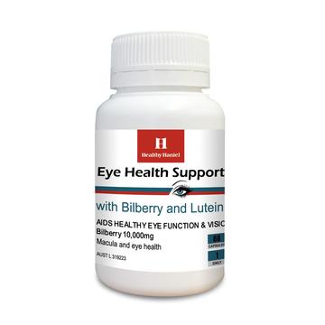 Healthy Haniel Eye Health Support with Bilberry and Lutein 10000mg 60 
Capsules