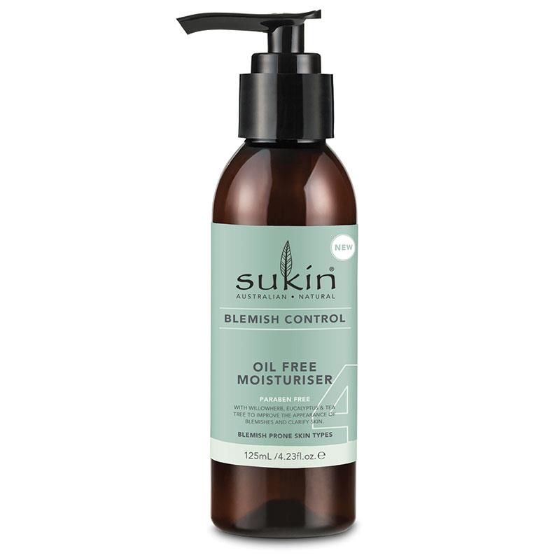 SUKIN Blemish Control Oil Free Moisturiser 125mL