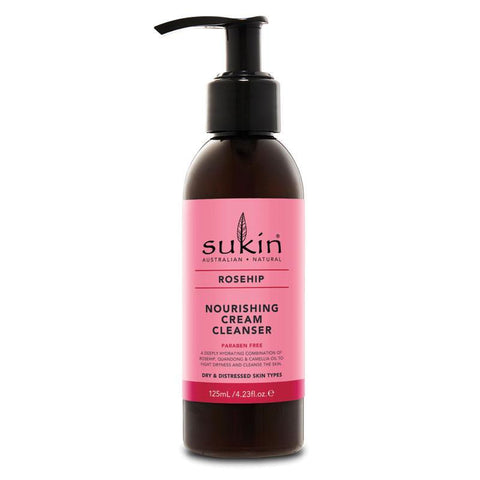 SUKIN Rosehip Nourishing Cream Cleanser 125mL