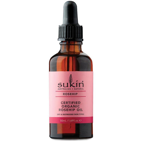 SUKIN Certified Organic Rosehip Oil 50mL