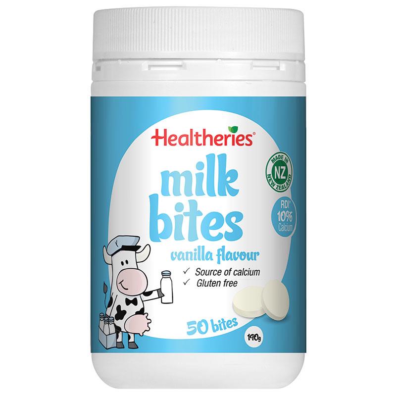 Healtheries Milk Bites Vanilla 50 Bites 190g