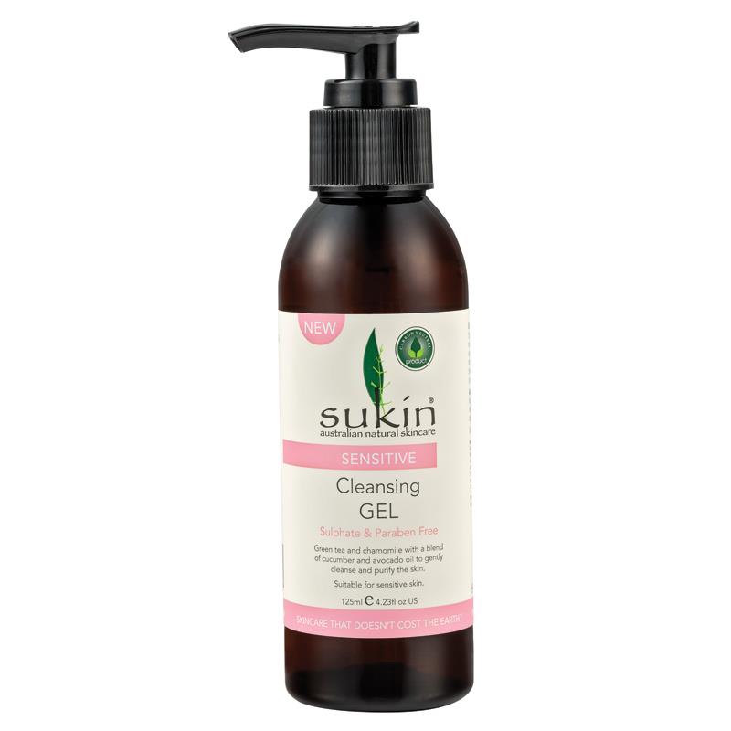 SUKIN Sensitive Cleansing Gel 125mL