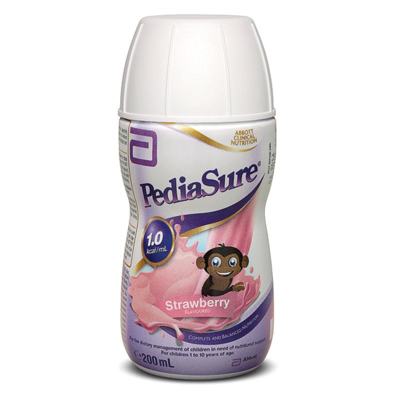 Pediasure Ready To Drink Strawberry 200ml (expiry 1/25)