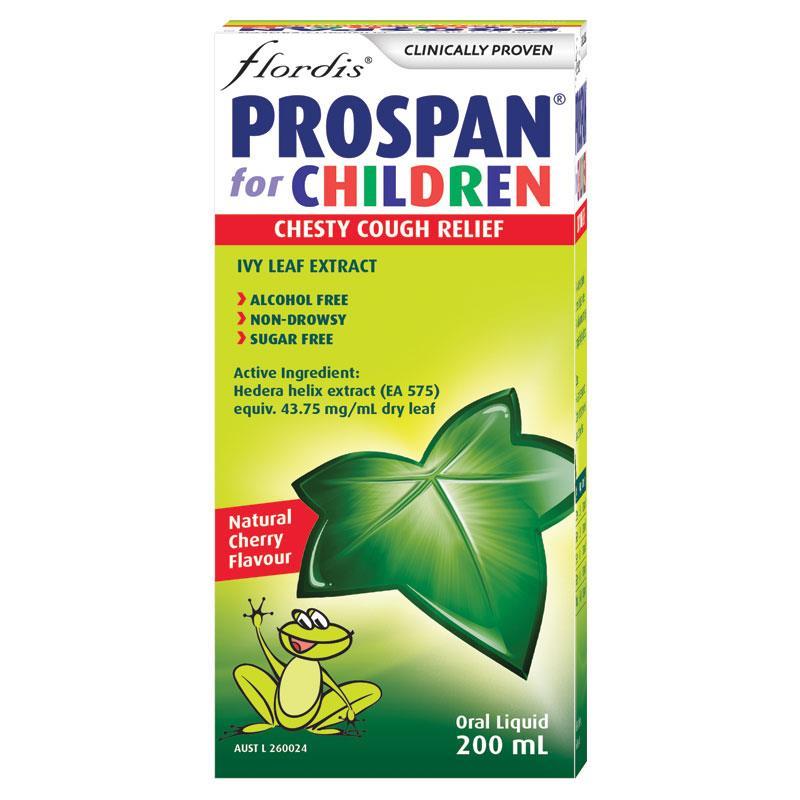 Prospan Chesty Cough for Children Ivy Leaf Extract Oral Liquid 200mL