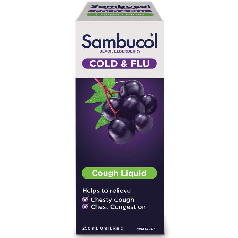 Sambucol Adult Cough Liquid 250mL