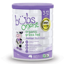 Load image into Gallery viewer, Bubs Organic Grass Fed Junior Nutrition Drink 800g