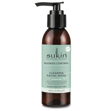 Load image into Gallery viewer, SUKIN Blemish Control Clearing Facial Wash 125mL