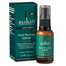 Load image into Gallery viewer, SUKIN Super Greens Facial Recovery Serum 30mL