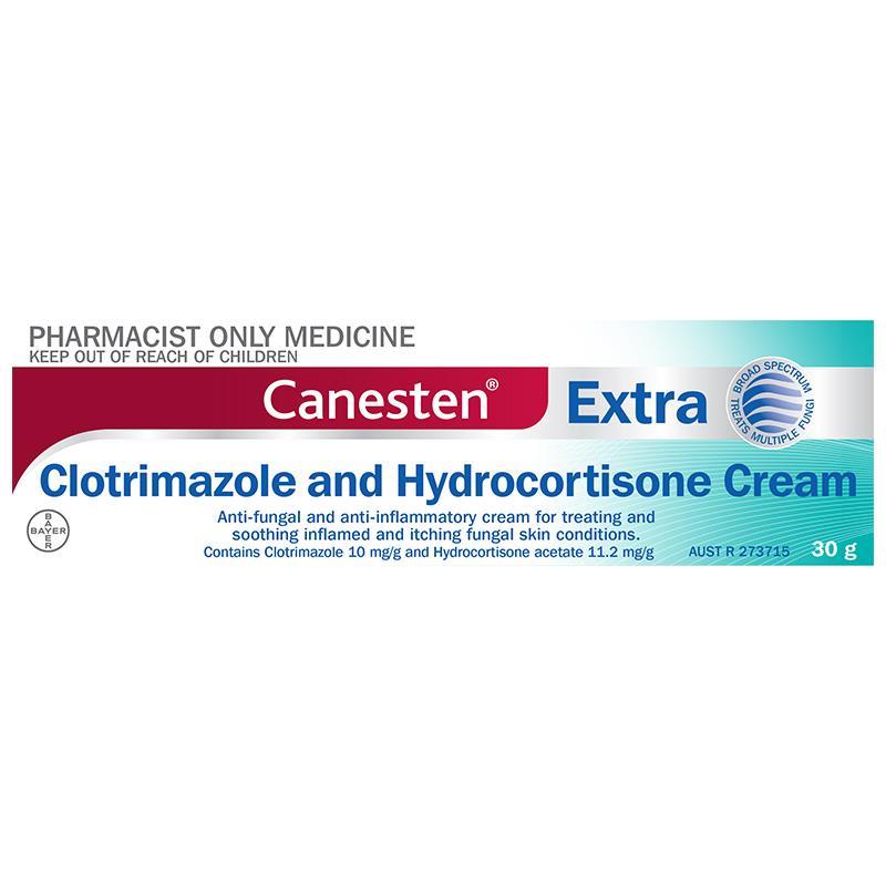 Canesten Extra Anti-fungal and Anti-Inflammatory Cream 30g (S3) (Limit of ONE per Order)