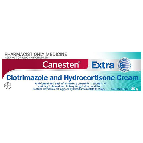 Canesten Extra Anti-fungal and Anti-Inflammatory Cream 30g (S3) (Limit of ONE per Order)