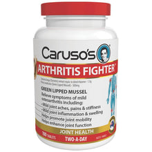Load image into Gallery viewer, Caruso&#39;s Natural Health Arthritis Fighter 100 Tablets