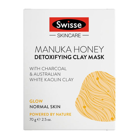 SWISSE Skincare Manuka Honey Detoxifying Facial Clay Mask 70g