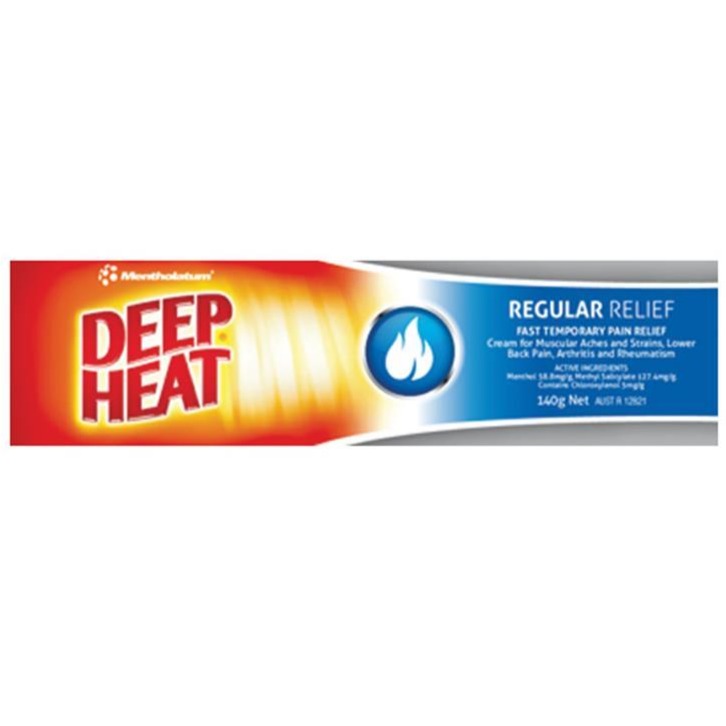 Deep Heat Mentholatum Regular Relief Rub 140g