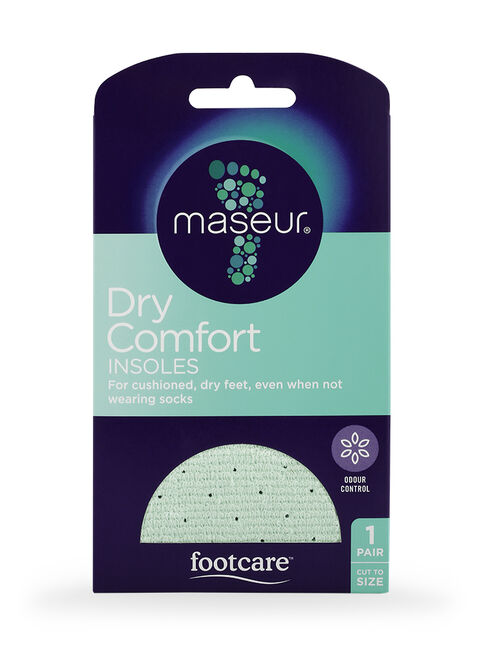 Maseur Footcare Dry Comfort Insoles 1 Pair