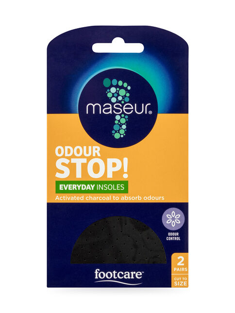 Maseur Footcare Odour Stop Everyday Insoles 2 pairs