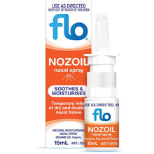 Load image into Gallery viewer, FLO Nozoil Nasal Spray 15mL