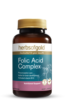 Load image into Gallery viewer, Herbs of Gold Folic Acid Complex 60 Tablets
