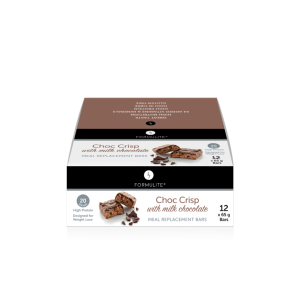 Formulite Meal Replacement 65g x 12 Bars Box – Choc Crisp Flavour