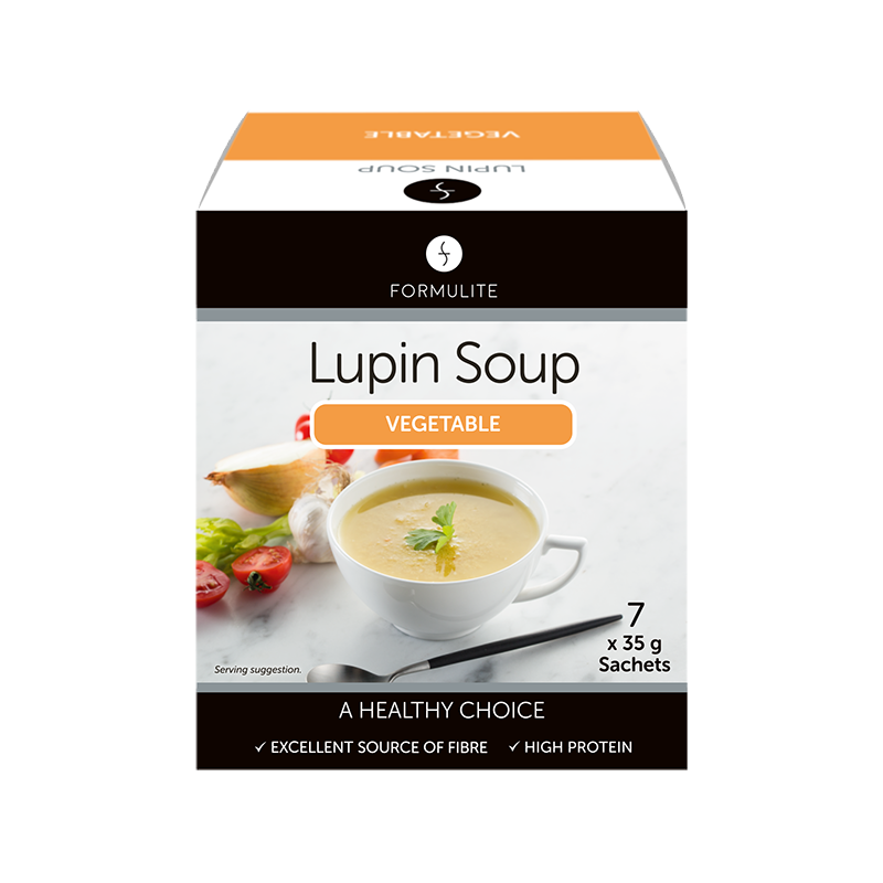 Formulite Lupin Soup Box - Vegetable Flavour 7 Serves