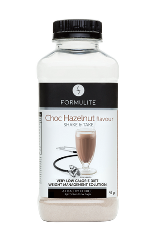 Formulite Meal Replacement Shake & Take - Choc Hazelnut Flavour 55g Single Serve
