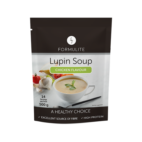 Formulite Lupin Soup Bag - Chicken Flavour 500g - 14 Serves