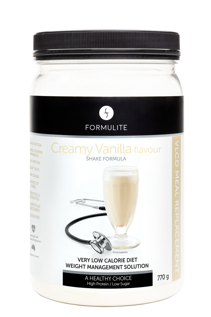 Formulite Meal Replacement Tub - Creamy Vanilla Flavour 770g - 14 Serves