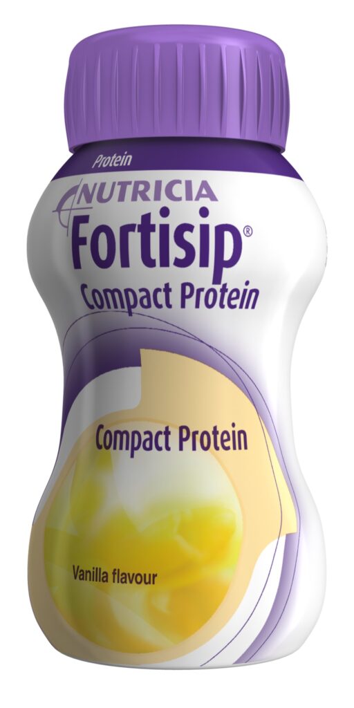 Nutricia Fortisip Compact Protein Vanilla Flavour RTD 4 x 125mL