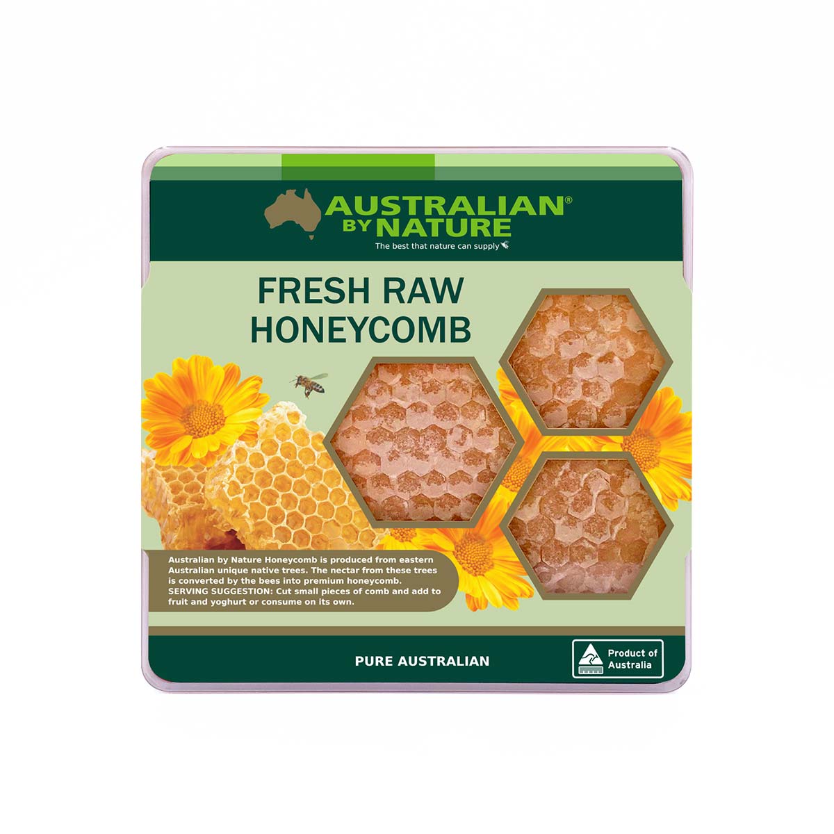 Australian By Nature Honeycomb Box - Raw Fresh Cut