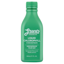 Load image into Gallery viewer, Grants Liquid Chlorophyll Concentrate Spearmint Flavour 500mL