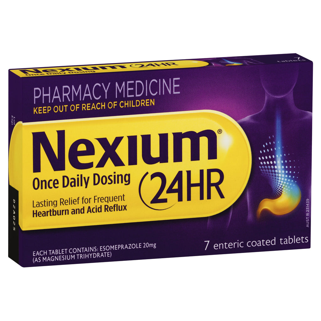 Nexium 24hr 20mg Tablets 7 (LIMIT of ONE per Order)